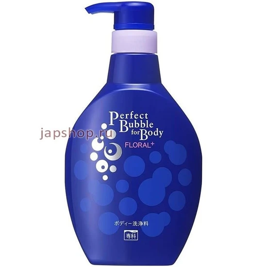 Finetoday Senka Perfect Bubble for Body Дезодорирующее жидкое мыло для тела, с цветочным ароматом, 500мл 441587