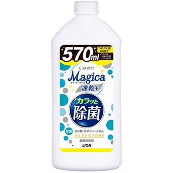 Lion Charmy Magica+ Средство для мытья посуды с ароматом лимона 570 мл 320043 - фото 740