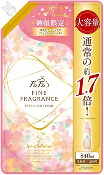 670980 NS FAFA JAPAN Fine Fragrance кондиционер для белья с ароматом цветущей сакуры жасмина фиалки 840мл 670980 - фото 77