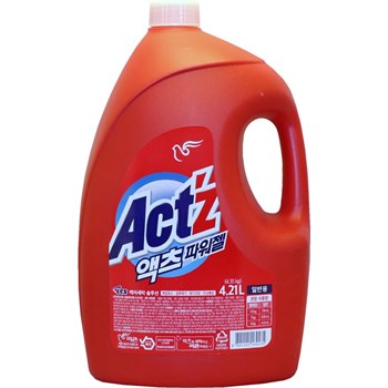 169175 Концентрированный гель "Act’z Power Gel" для стирки белья (с ферментами аромат свежих цветов) 169175 - фото 789