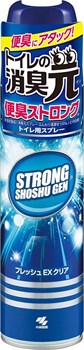 047224 Kobayashi Shoshugen Strong Освежитель воздуха поглотитель запахов для туалета 280мл 047224 - фото 807