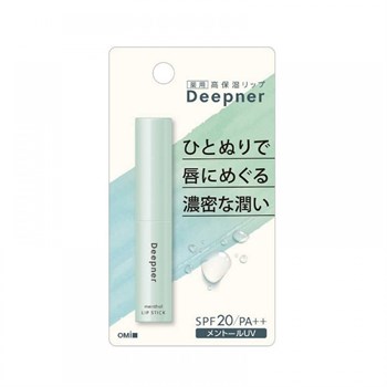 436613 OMI Menturm Deepner Lip Stick Увлажняющий бальзам для губ с 3 видами масел и витаминами с ароматом ментола 23г 1/200 436613 - фото 830