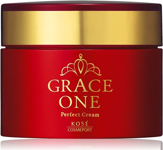 Kose Cosmeport Grace One Perfect Cream Омолаживающий и питательный крем для ухода за зрелой кожей лица прованская роза 100г 382488