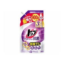 365570 LION Top Clear Liquid Antibacterial Жидкое средство для стирки белья 900г 365570 - фото 881