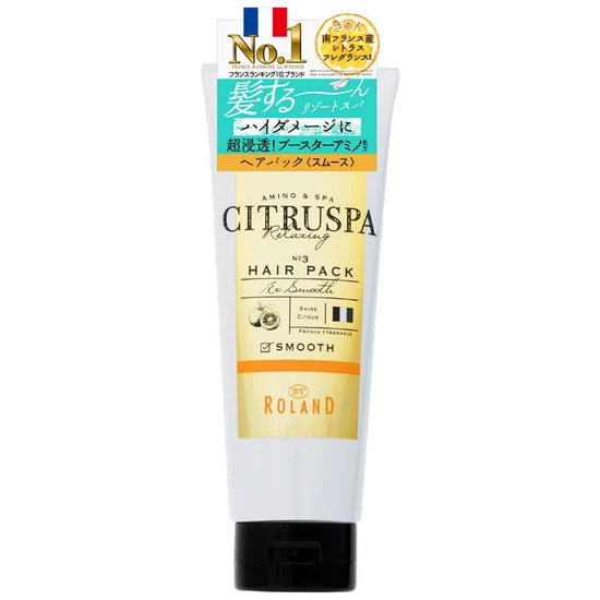 Cosmetex Roland Citruspa Smooth Маска для волос с цитрусовым ароматом 200г 102549