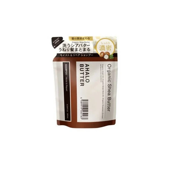 AHALO BUTTER Moist&Repair  Шампунь для волос с органическими маслами и керамидами м/у 380мл 564163