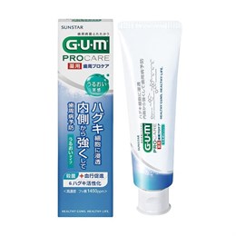 Sunstar Gum ProCare Moisturizing Type Зубная паста для защиты дёсен и предотвращения пародонтита с маслом авокадо мята 85г 010765