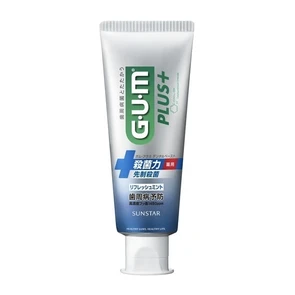 Sunstar Gum Plus Refresh Mint Антибактериальная зубная паста для профилактики болезней десен, с освежающим вкусом мяты, 120г 012639