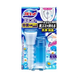 056752 KOBAYASHI Bluelet Stampy Fresh Cotton Дезодорирующий очиститель-цветок для туалетов, с ароматом свежего хлопка, 28г 056752