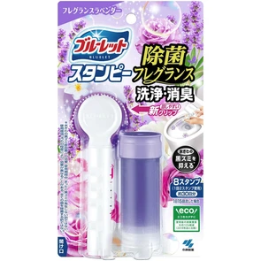 Kobayashi Bluelet Stampy Lavender Дезодорирующий очиститель-цветок для туалетов аромат лаванды, 28г 059975