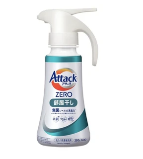 KAO Attack Zero One Hand Type Жидкое средство для стирки суперконцентрированное с ароматом морского бриза 380г 435668