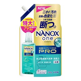 Lion Top Nanox One PRO Жидкое средство для стирки с дезодорирующим действием 790г 350774