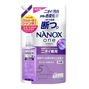 Lion Top Nanox One Odor Жидкое средство для стирки с дезодорирующим действием 1530г 350712