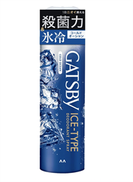 Mandom Gatsby Deodorant Ice-Type Мужской дезодорант-спрей  с суперохлаждающим ментолом «Холодный океан» 135 г 101690