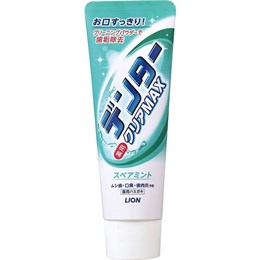 Lion Dentor Clear MAX Spearmint Зубная паста для защиты от кариеса с микропудрой мятный вкус 140г 186441