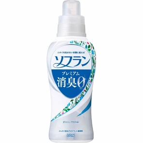 Lion Soflan Premium White Herb Aroma Кондиционер для белья с ароматом цветущего луга 550мл 320340