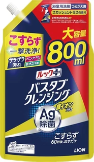 Lion Look Silver Ion Plus Чистящее средство для ванной комнаты быстрого действия, с ионами серебра и ароматом цитрусов 800мл 367482
