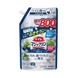 424990 KAO Toilet Magiclean Deodorant & Clean Sterilization Spray Чистящее средство для туалета, для быстрой и легкой уборки с ароматом свежей мяты м/у  800мл 424990