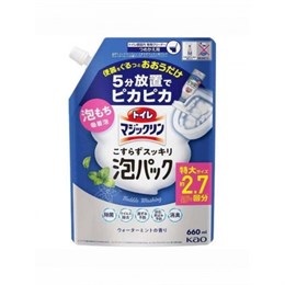 435989 KAO Toilet Magiclean Water Mint Чистящая спрей-пенка для туалета аромат мяты м/у  660мл 435989