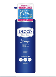 193943 ROHTO Deoco Scalp Care Шампунь для ухода за волосами и кожей головы против неприятного запаха, со сладким цветочным ароматом, флакон с дозатором 450мл. 193943