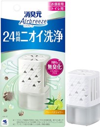 096819 KOB Shoshugen Airbreeze Жидкий дезодорант для помещений интенсивный аромат вербены и цитруса 59 мл 096819