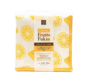 Kokubo Classic Fruit Салфетка для посуды и кухни с высокой впитывающей способностью Лимон 30x30см 805853