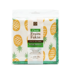 805877 KOKUBO Classic Fruit Салфетка для посуды и кухни, с высокой впитывающей способностью Ананас 30 x 30см 1 шт 805877