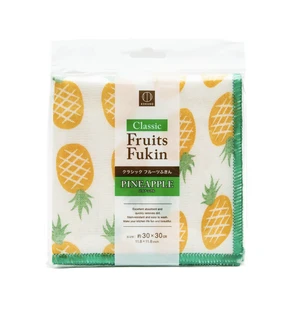 Kokubo Classic Fruit Салфетка для посуды и кухни с высокой впитывающей способностью Ананас 30x30см 805877