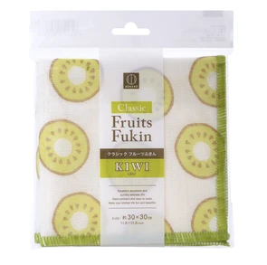 Kokubo Classic Fruit Салфетка для посуды и кухни с высокой впитывающей способностью Киви 30x30см 805884