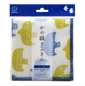Kokubo Kayaori Салфетка для посуды и кухни с высокой впитывающей способностью Птица 30x30см 805969