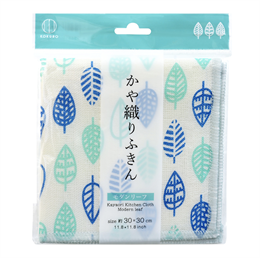805983 KOKUBO Kayaori Салфетка для посуды и кухни, с высокой впитывающей способностью Лист 30 x 30см 1 шт 805983