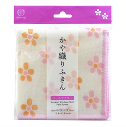 806003 KOKUBO Kayaori Салфетка для посуды и кухни, с высокой впитывающей способностью Нежный цветок 30 x 30см 1 шт 806003