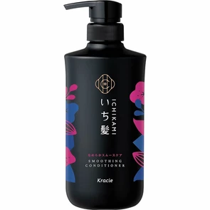 Kracie Ichikami Smooth Care Кондиционер для поврежденных волос разглаживающий горная вишня 480г 722423
