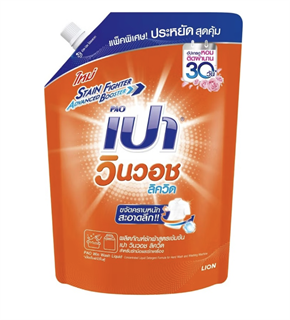 031739 LION Pao Win Stain Fighter Гель для стирки с пятновыводителем м/у 1500мл 031739