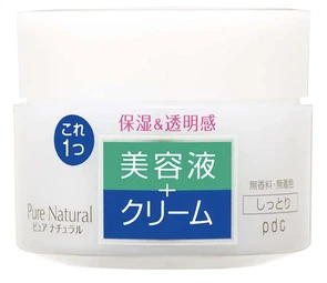 PDC Pure Natural Cream Essence Moist Увлажняющий крем с морским коллагеном и гиалуроновой кислотой 100г 102740