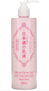800738 KIKUMASAMUNE Sake Milk Lotion Увлажняющий лосьон-молочко на основе саке 380мл 800738