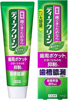 278531 KAO Deep Clean  Зубная паста комплексного действия для укрепления дёсен зелёный чай и цитрус 100 г 278531