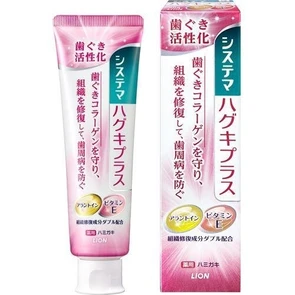 216803 LION Systema Gum Plus Dentifrice Зубная паста для профилактики болезней десен со вкусом трав 90 г 216803