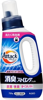 449757 KAO Attack Deodorizing Strong Жидкое средство для стирки против стойких неприятных запахов усиленный аромат720 г 449757