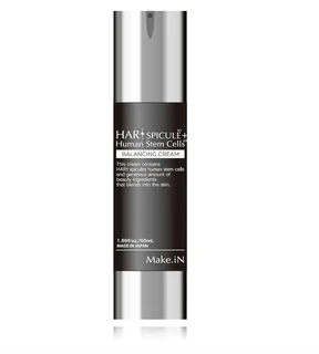 132324 EVLISS Make.in HARI Spicule + Human Stem Cells Balancing Cream Балансирующий крем для ухода за лицом на основе морской спикулы с коллагеном и гиалуроновой кислотой 50мл 132324