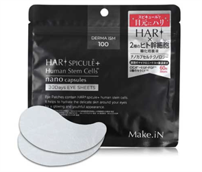 132058 EVLISS Make.in HARI Spicule + Human Stem Cells Eye Sheet Антивозрастные патчи для кожи вокруг глаз со спикулами 60шт 132058
