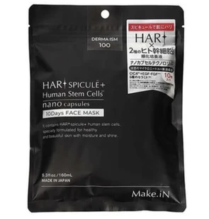 131907 EVLISS Make.in HARI Spicule + Human Stem Cells Face Mask Тканевая маска для лица со спикулами и комплексом биомиметических компонентов 10 шт 131907
