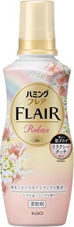 437150 KAO Humming FLAIR Relax Кондиционер для белья концентрат Мускус и ландыш 510 мл 437150
