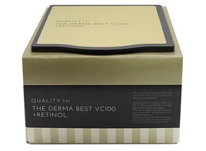 461610 QUALITY FIRST The Derma Best VC100 + Retinol Тканевая маска для лица омолаживающая с производными витамина С и ретинолом 20шт 461610