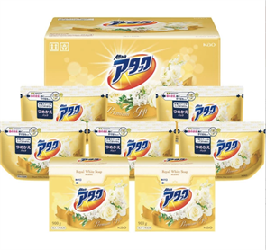 448248 KAO Attack Premium Gift K AO-50A Набор: Концентрированный стиральный порошок с комплексом активных биоэнзимов, 900г.х2шт.+810г.х5шт. 448248