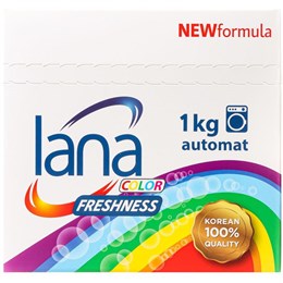 LANA Стиральный порошок  для белого и цветного белья 1 кг 340019