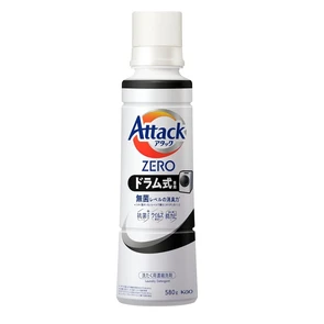 435606 KAO Attack Zero Средство для стирки  суперконцентрат с защитой от повторного оседания грязи при стирке 580 г 435606