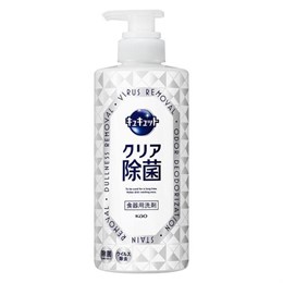 417183 KAO CuCute Clear Sterilization Дезинфицирующее средство для мытья посуды 500мл 417183
