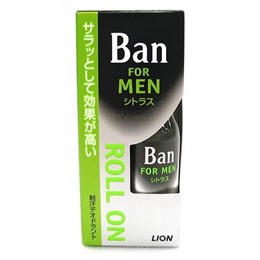 Lion Ban Roll On For Men  Мужской классический освежающий роликовый дезодорант  Аромат цитрусовых 30мл 533696