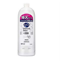403957 KAO Средство для мытья посуды CuCute Natural Days с лимонной кислотой без аромата 770мл 403957